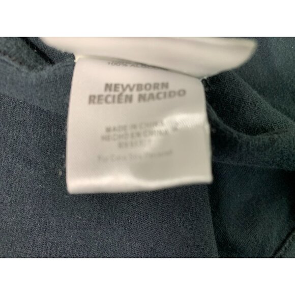 Pine Sports Newborn Iowa Hawkeye Blanket Towel Hooded Black Gold 23x28 in - Picture 4 of 7